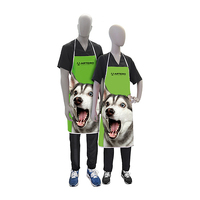 Artero Waterproof Apron Doggy Green